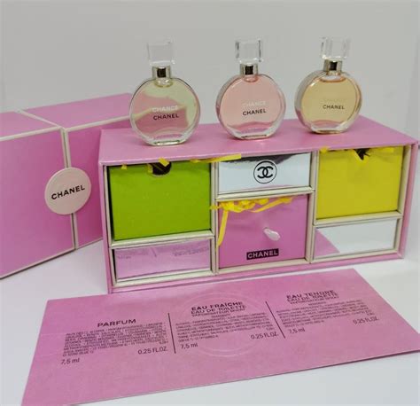 chanel parfum miniaturen set